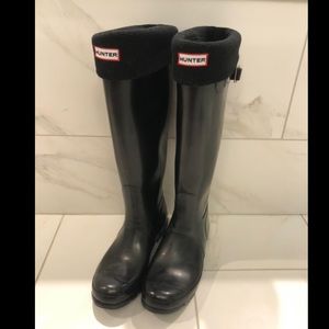 Hunter Tall Glossy Rainboots